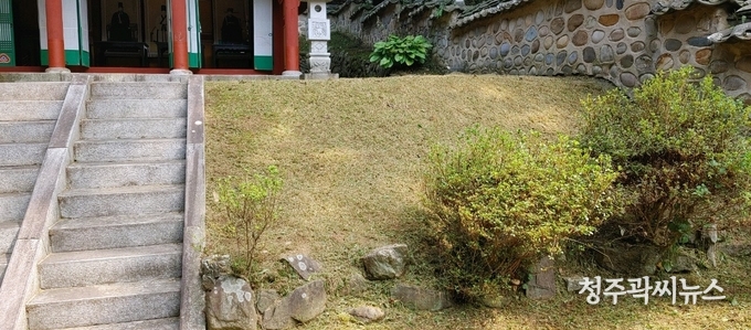 청주 상당사 벌초한 모습