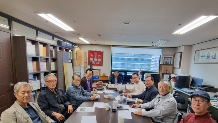 청주곽씨대종회 2025년 4차 집행부 회의, 청주 상당사 시향 등 논의